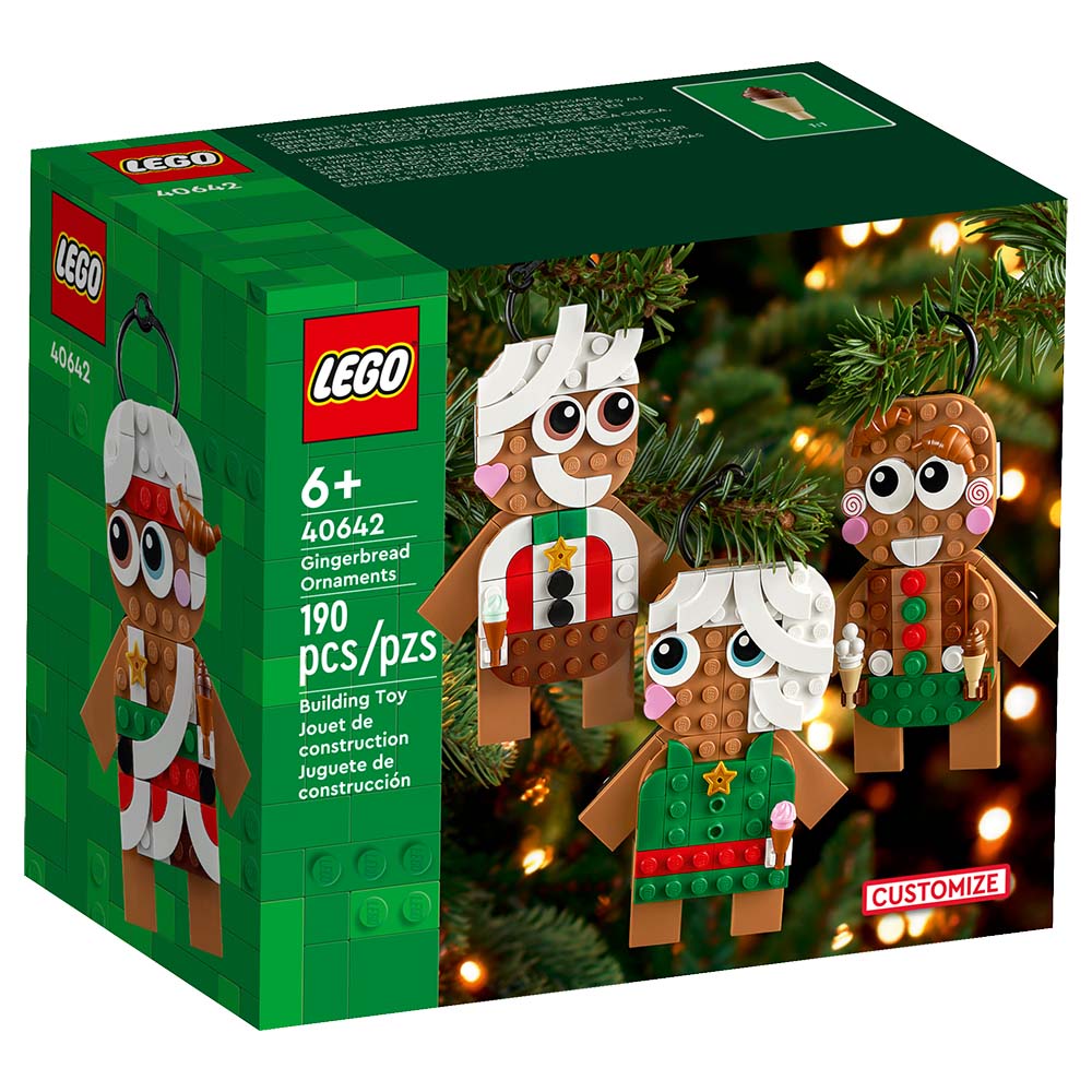 LEGO® Adornos de Pan de Jengibre 40642