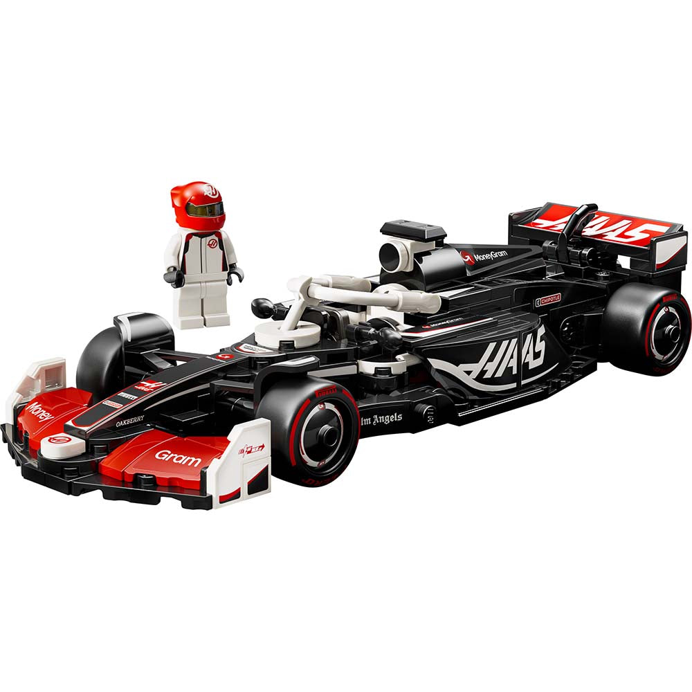 LEGO Coche de Carreras MoneyGram Haas F1 Team VF-24 77250: Set de construcción de 242 piezas - Edad 10+