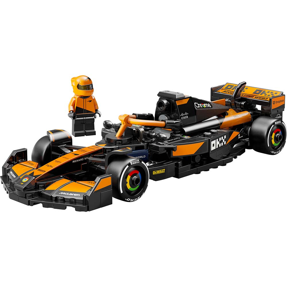 LEGO Speed Champions Coche de Carreras McLaren F1 Team MCL38 77251: Set de construcción de 269 piezas - Edad 10+