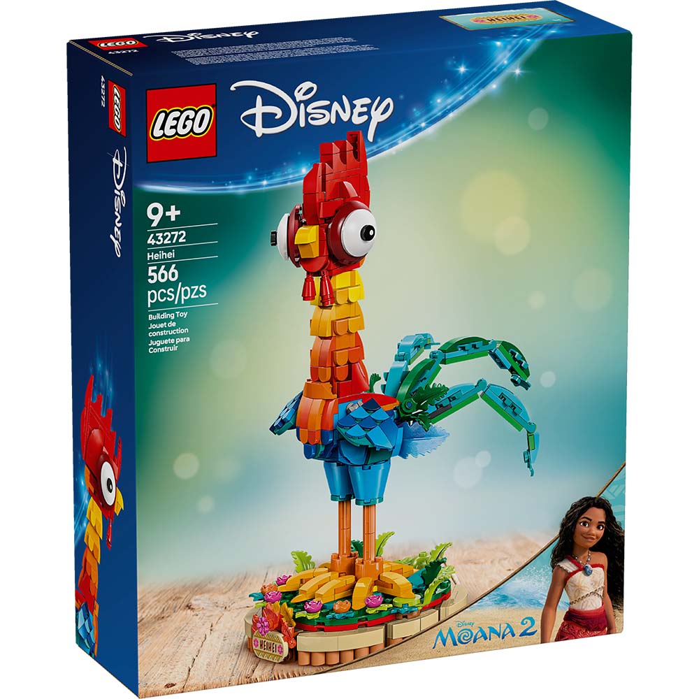 LEGO Heihei 43272: Set de construcción de 566 piezas - Edad 9+