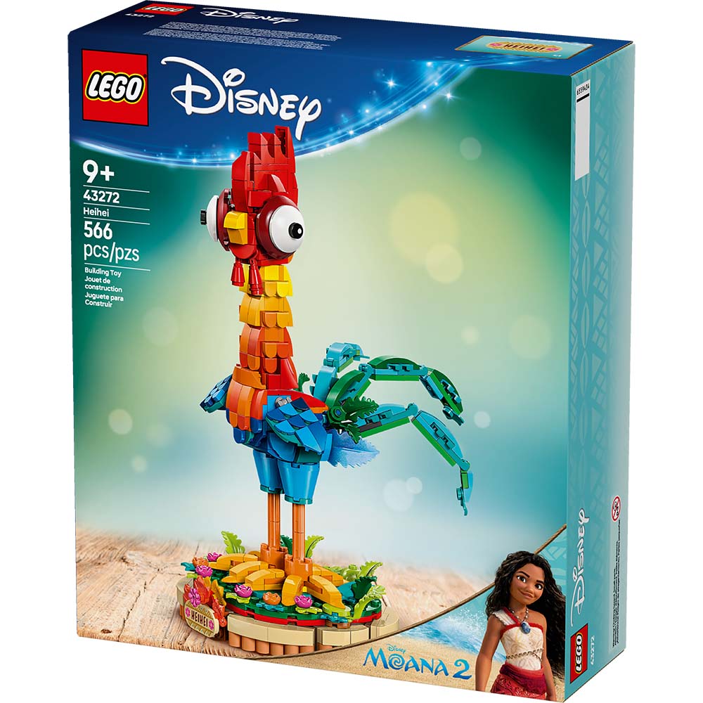 LEGO Heihei 43272: Set de construcción de 566 piezas - Edad 9+