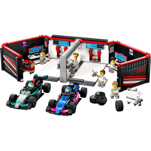 Lego City Garaje de F1® con Coches Mercedes-AMG y Alpine 60444