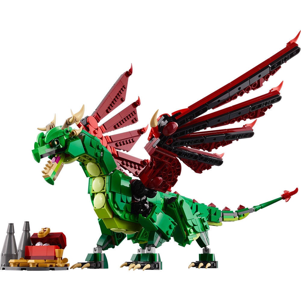 LEGO Creator 3 en 1 Dragon Medieval 31161, sets de construcción