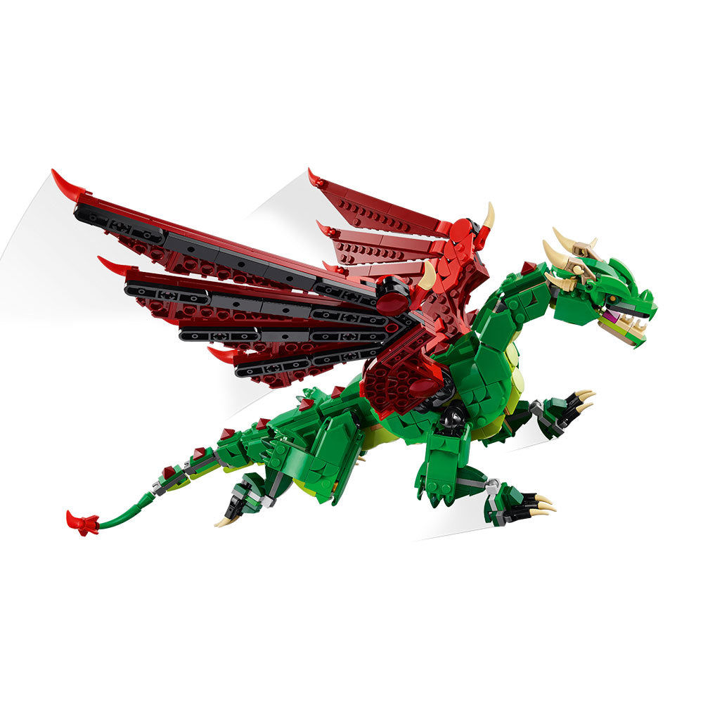 LEGO Creator 3 en 1 Dragon Medieval 31161, sets de construcción