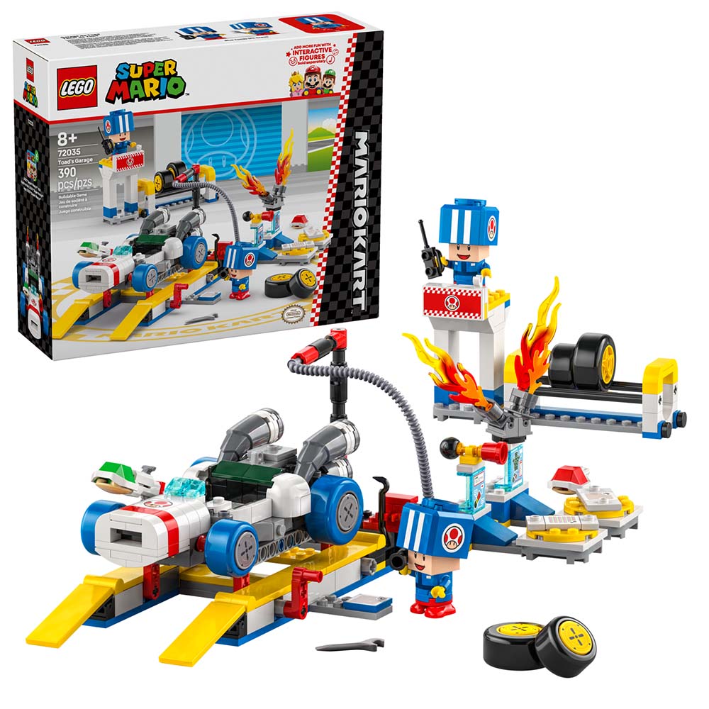 LEGO Super Mario Mario Kart: Garaje de Toad 72035, sets de construcción