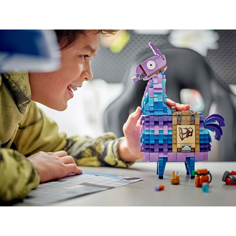 LEGO Fortnite Llama de suministros 77071: Set de construcción de 691 piezas - Edad 12+