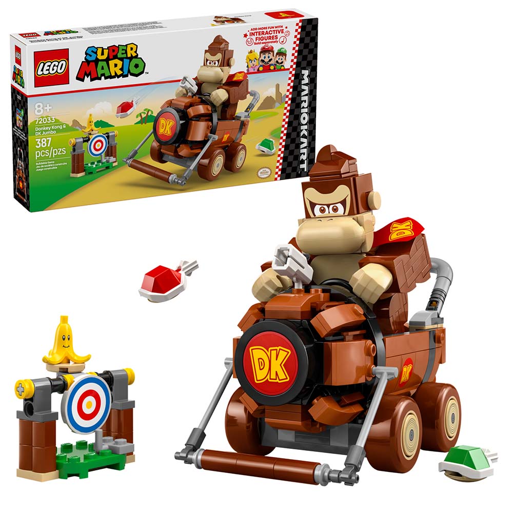 Lego Super Mario Mario Kart™: Donkey Kong y Jumbo DK 72033