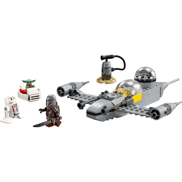 Lego Star Wars Caza Estelar N-1 de Mando y Grogu 75410