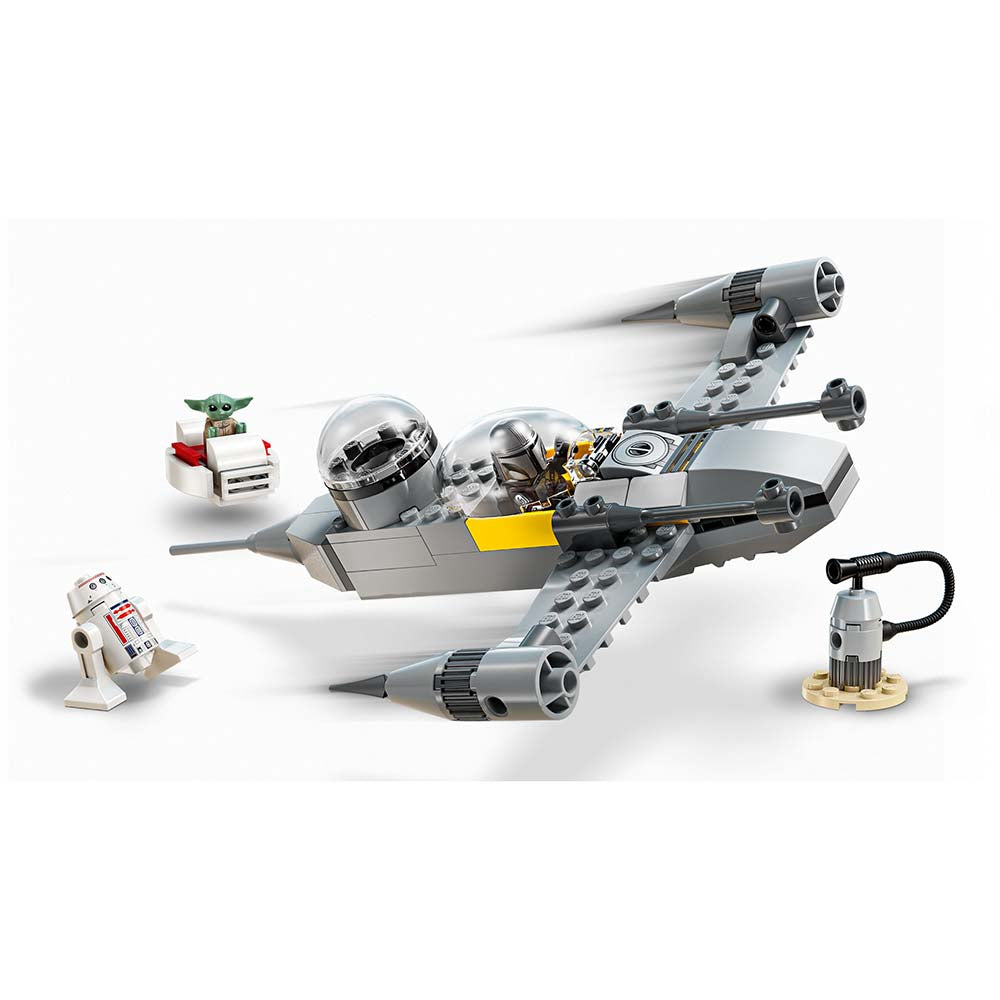 LEGO Star Wars Caza Estelar N-1 de Mando y Grogu 75410, sets de construcción