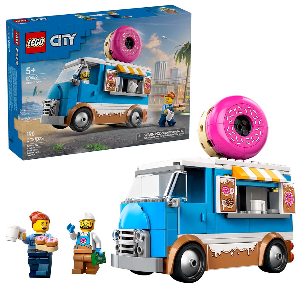 LEGO City Camión de Dónuts 60452, sets de construcción