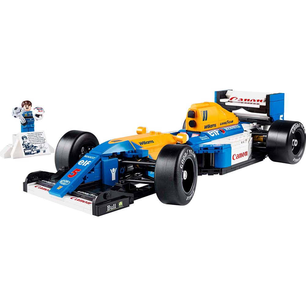LEGO Williams Racing FW14B y Nigel Mansell 10353: Set de construcción de 799 piezas - Edad 18+