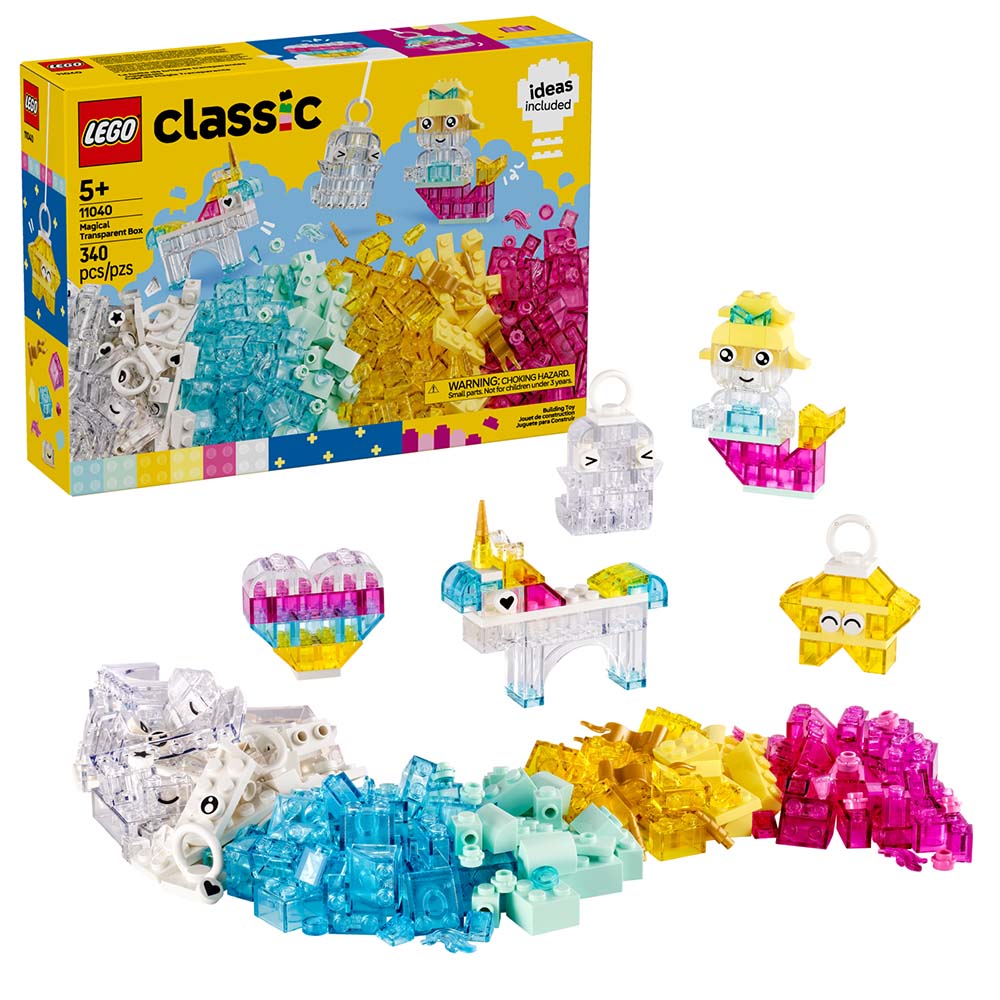 LEGO Classic Caja de Magia Transparente 11040, sets de construcción