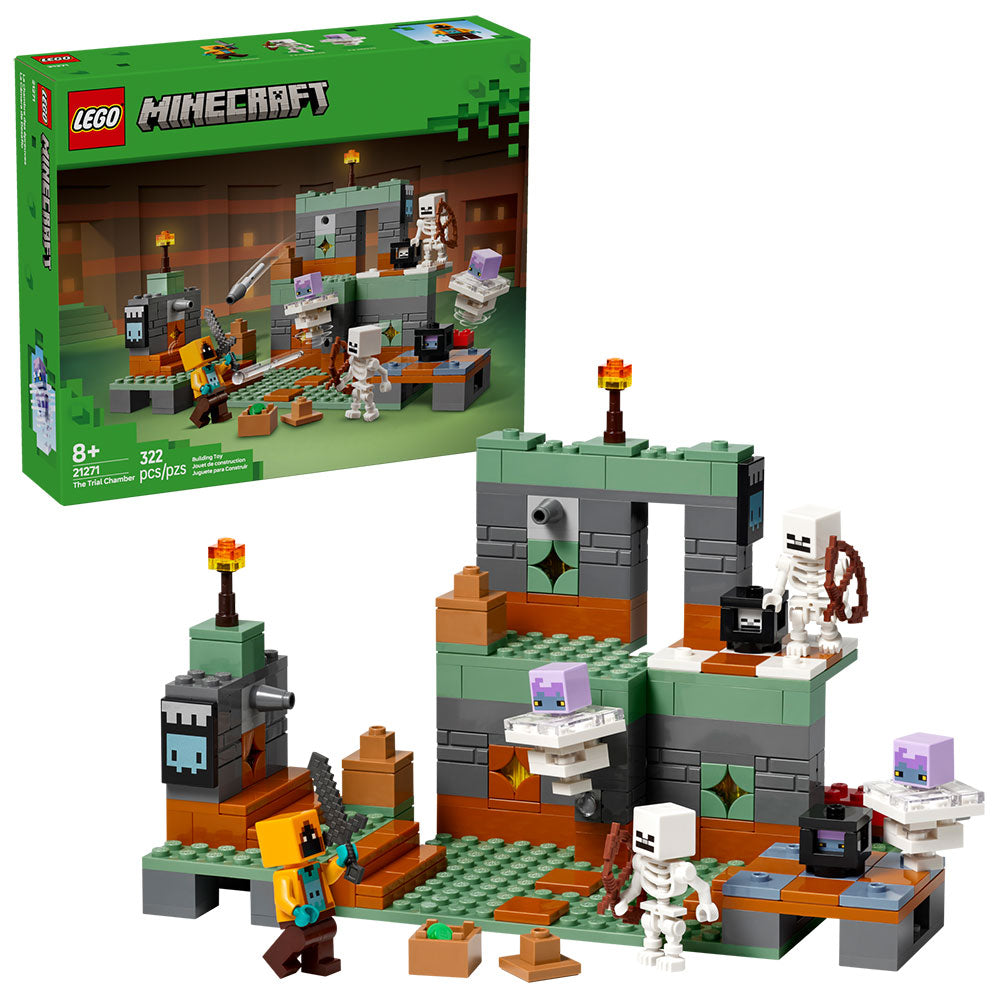 LEGO Minecraft La Cámara de Desafío 21271, sets de construcción