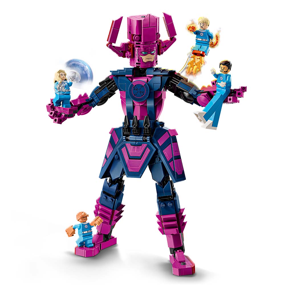 LEGO Marvel Cuatro Fantásticos vs Figura para Construir de Galactus 76316, sets de construcción