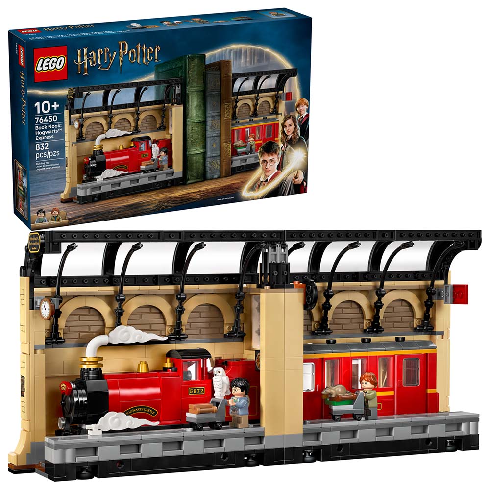 LEGO Rincón entre Libros: Expreso de Hogwarts 76450, sets de construcción