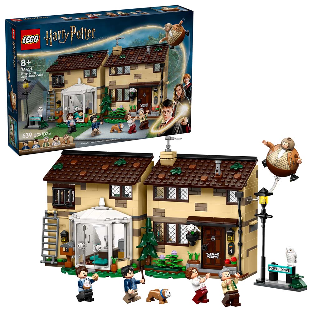 Lego Privet Drive: Visita de Tía Marge 76451