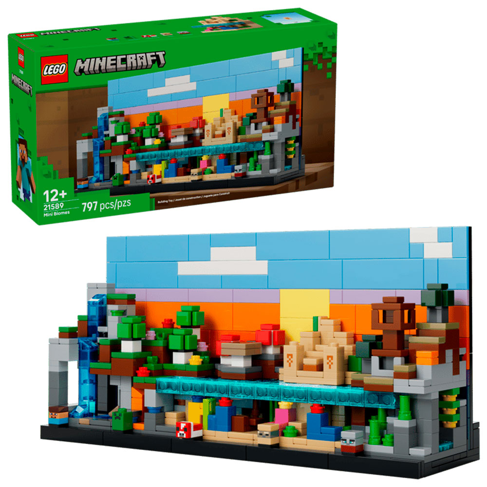 LEGO Minecraft Minibiomas 21589