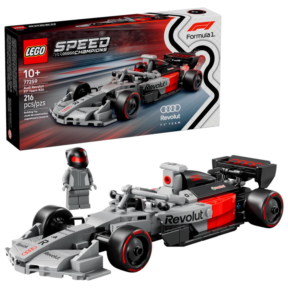 LEGO Coche De Carreras Audi Revolut F1 Team R26 77259, sets de construcción