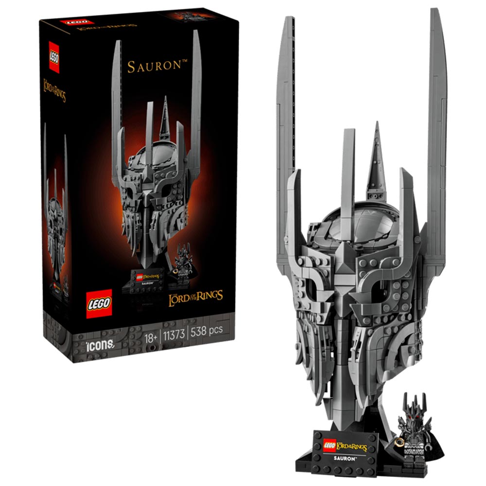 Lego Lord Of The Rings Sauron S Helmet 11373