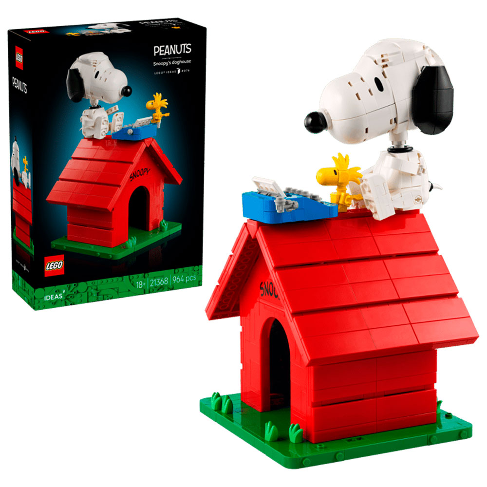 Lego Ideas Peanuts: La Caseta de Snoopy