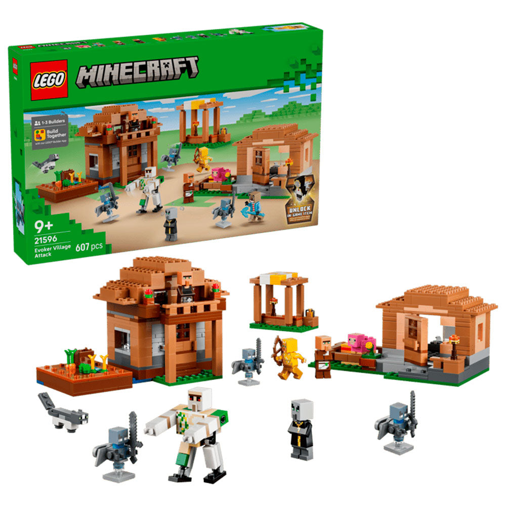 LEGO Minecraft Ataque del Evocador a la Aldea