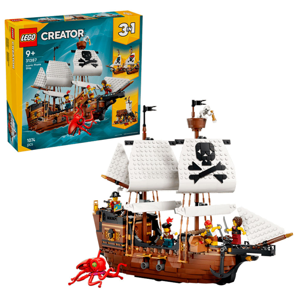 LEGO Creator 3 en 1 Barco Pirata Clásico
