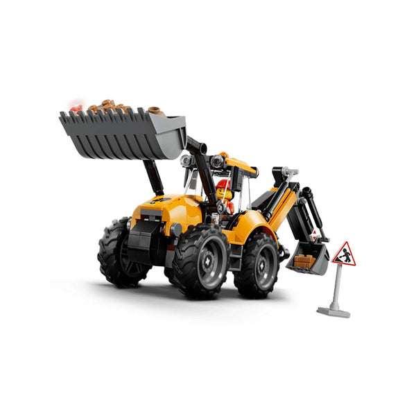 LEGO City - Cargadora Retroexcavadora Amarilla