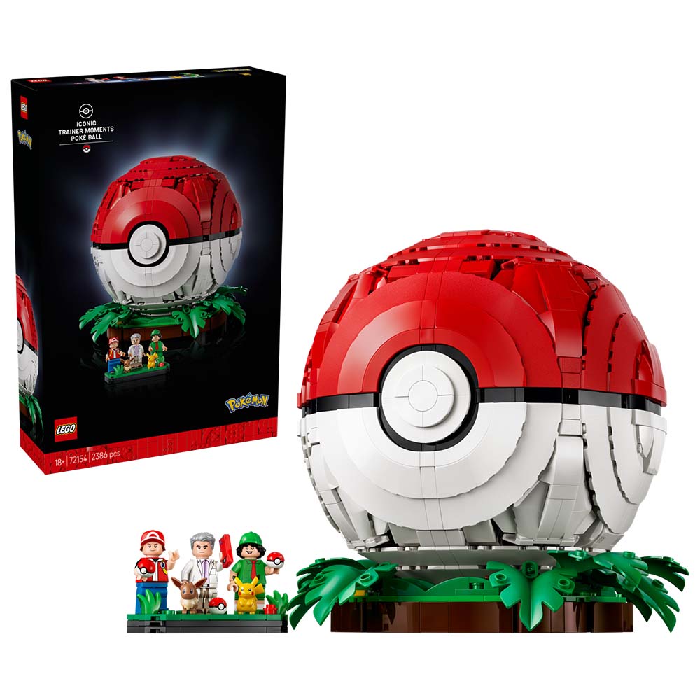 LEGO Pokémon Poké Ball: Grandes Momentos del Entrenador 72154