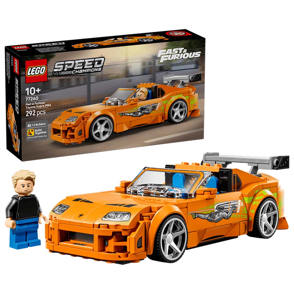 LEGO Speed Champions - Toyota Supra MK4 de Rápidos y Furiosos