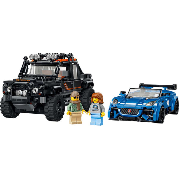 LEGO Speed Champions - Jaguar Project 7 y Land Rover Defender