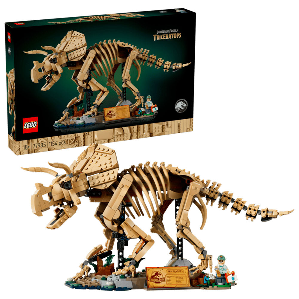 LEGO Jurassic World - Fósiles de Dinosaurio: Triceratops