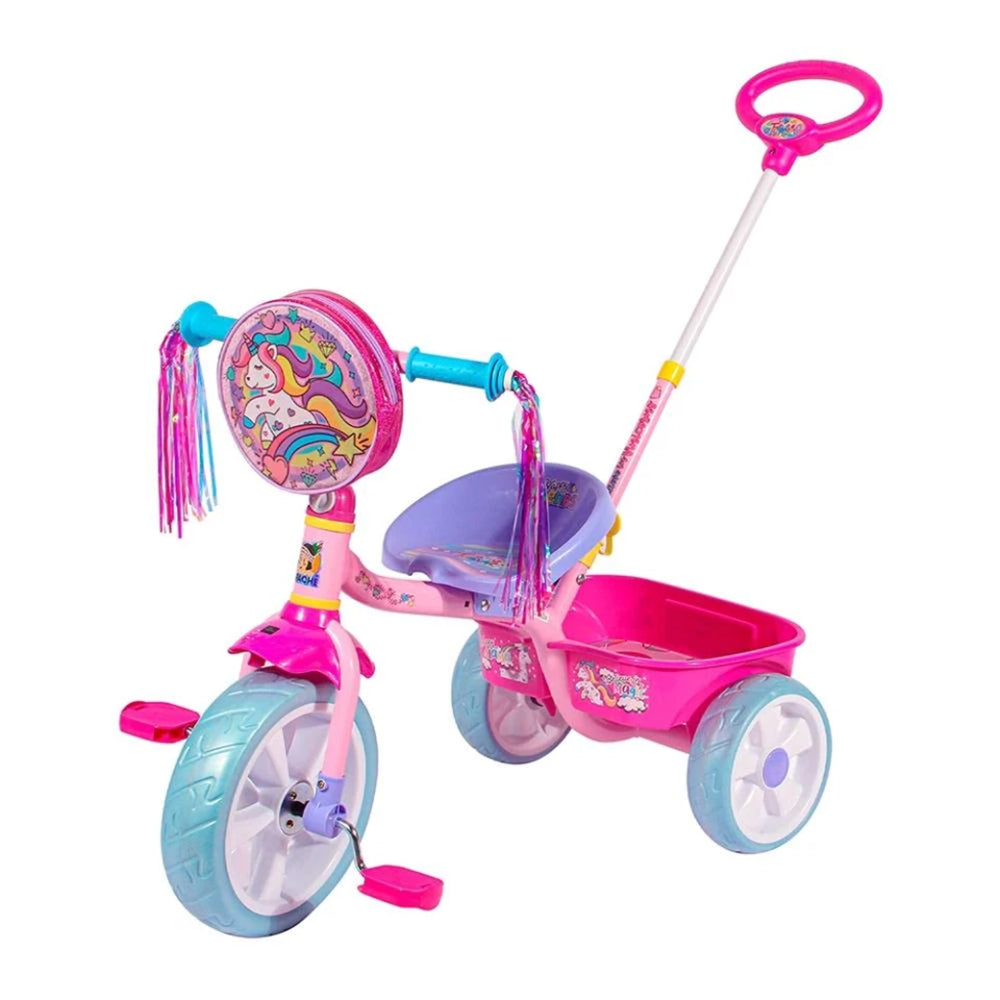 Bicileyca Triciclo Trixie Con Barra Empuje R12 947