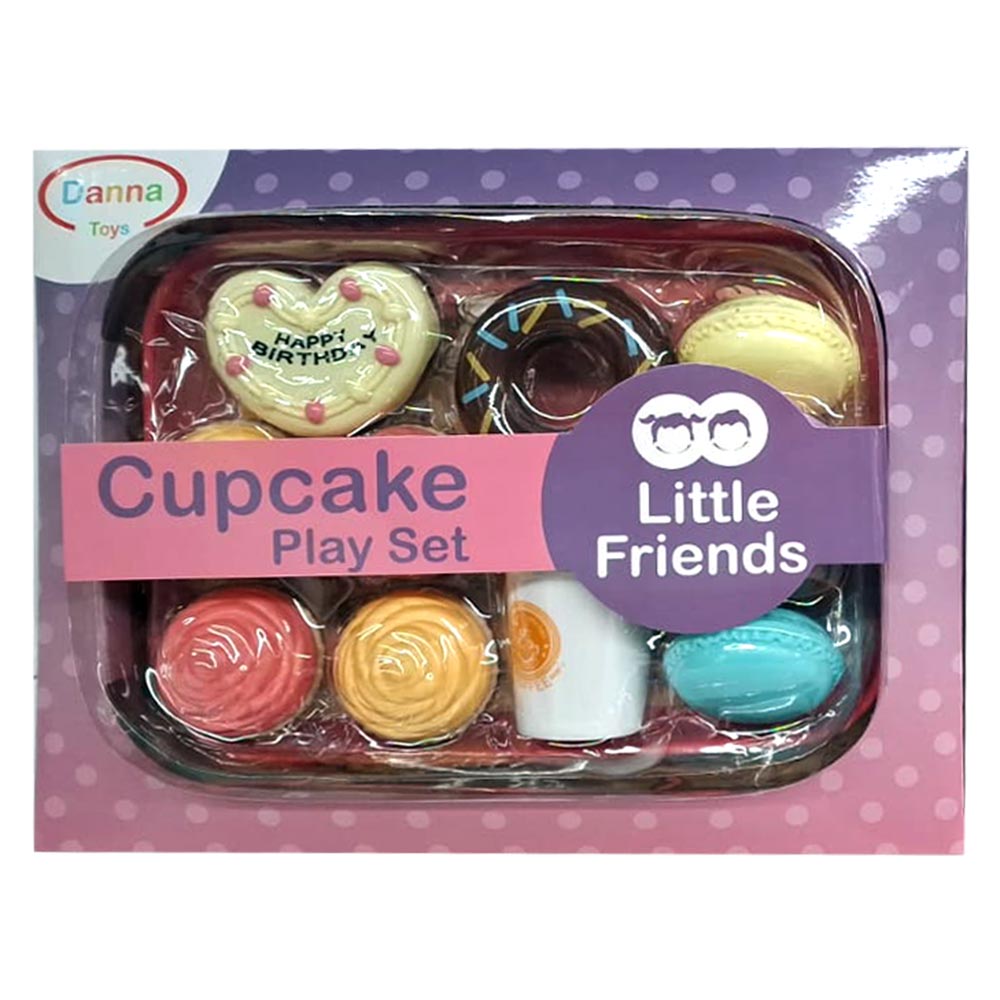 Cupcake Happy Birthday Play Set – Little Friends, sets de cocina de juguete