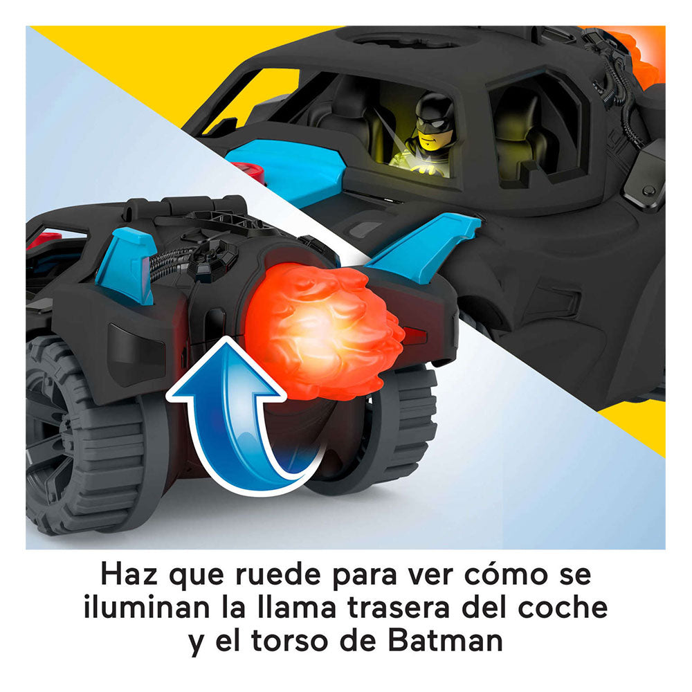 Fisher-Price Imaginext Dcsf Batim Vil Bat-Tech Deluxe Con Luces Y Sonido HGX96 - Edad 3+