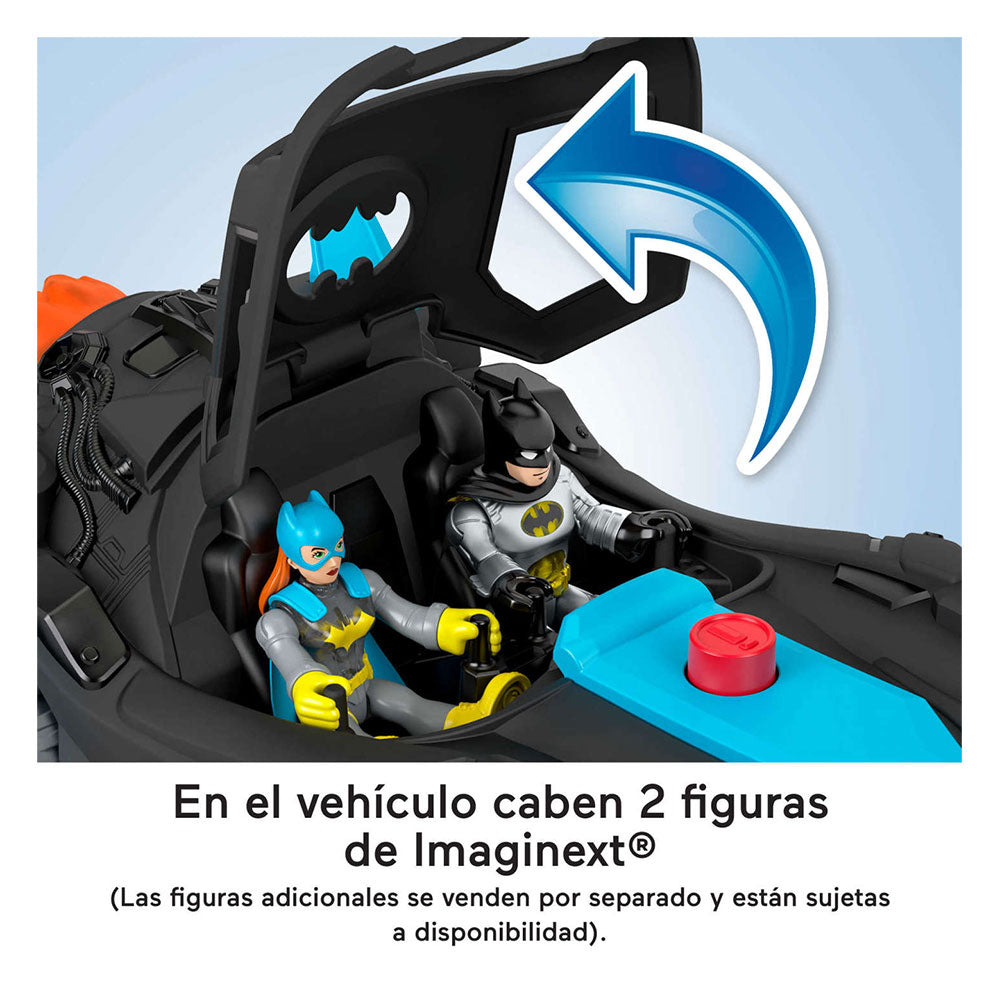 Fisher-Price Imaginext Dcsf Batim Vil Bat-Tech Deluxe Con Luces Y Sonido HGX96 - Edad 3+