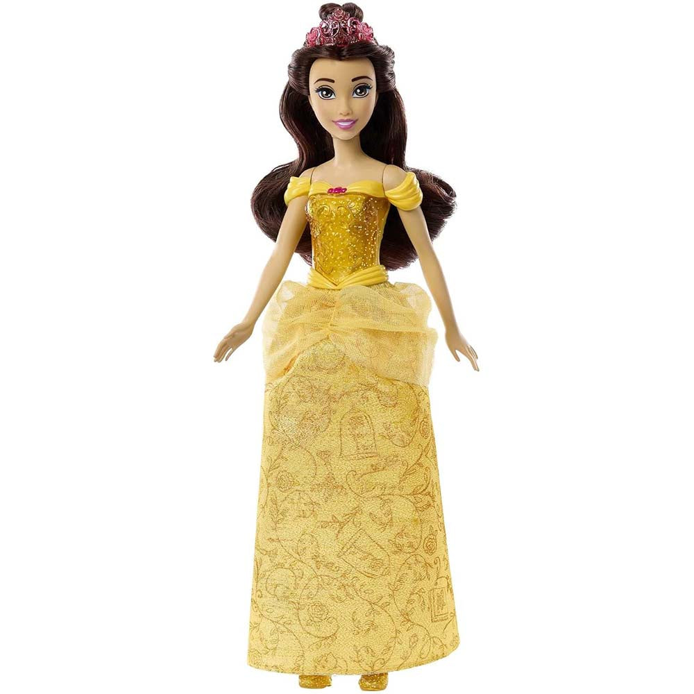 Disney Princess Princesas Faldas Destellantes Bella HLW02: Muñeca - Edad 3+