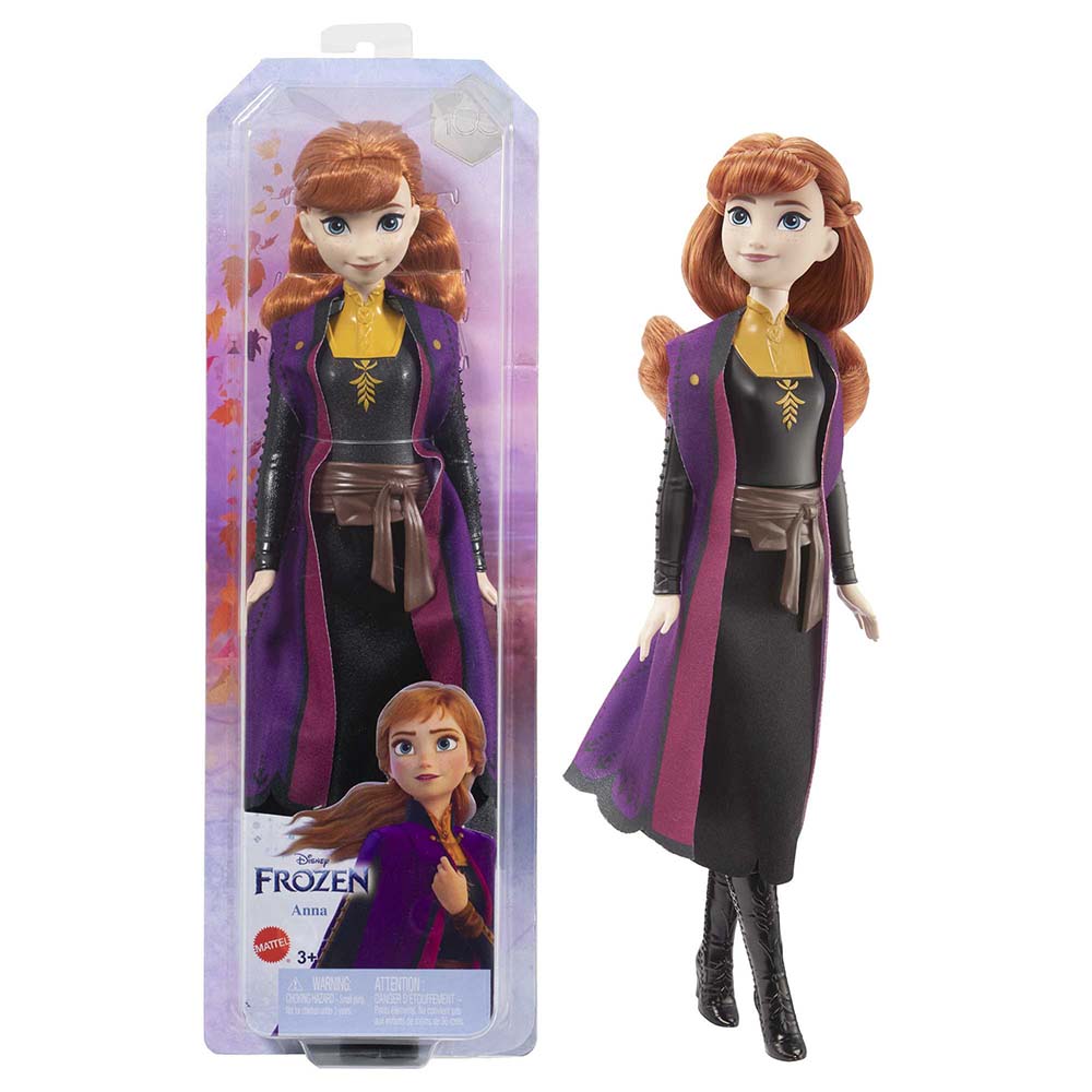 Disney Frozen Fashion Doll Ana Película HLW46, muñecas y muñecos