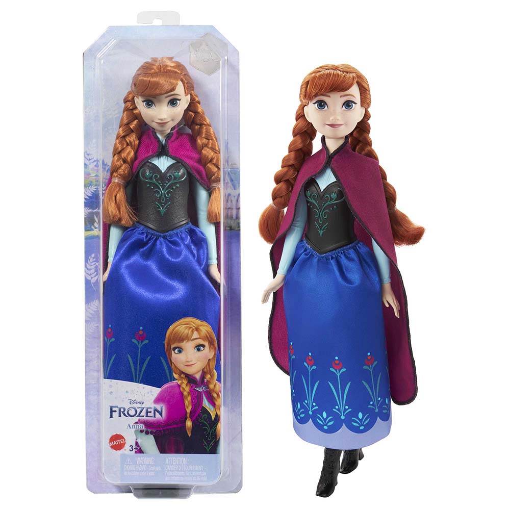 Disney Frozen Fashion Doll Ana HLW46, muñecas y muñecos