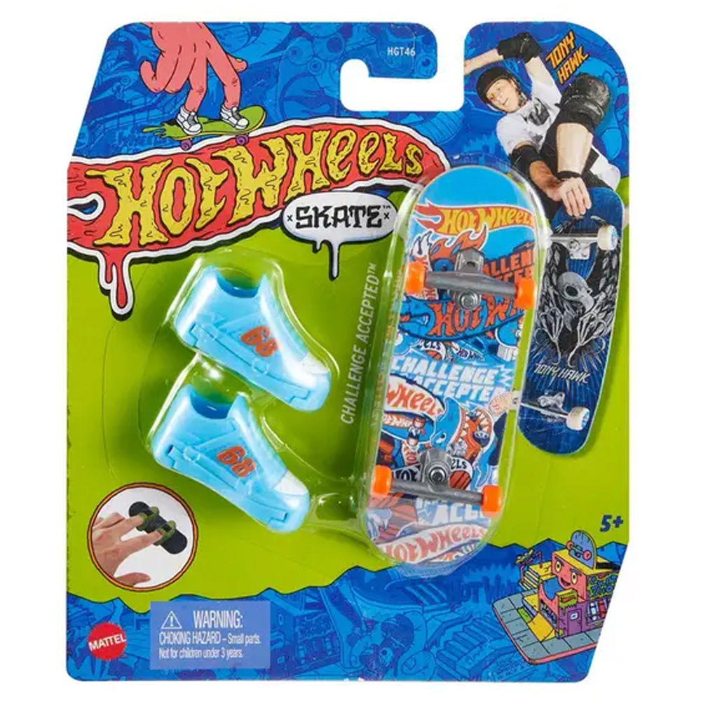 Hot Wheels Action Sports Patineta + Tenis Modelo Aleatorio HGT46 - Edad 5+