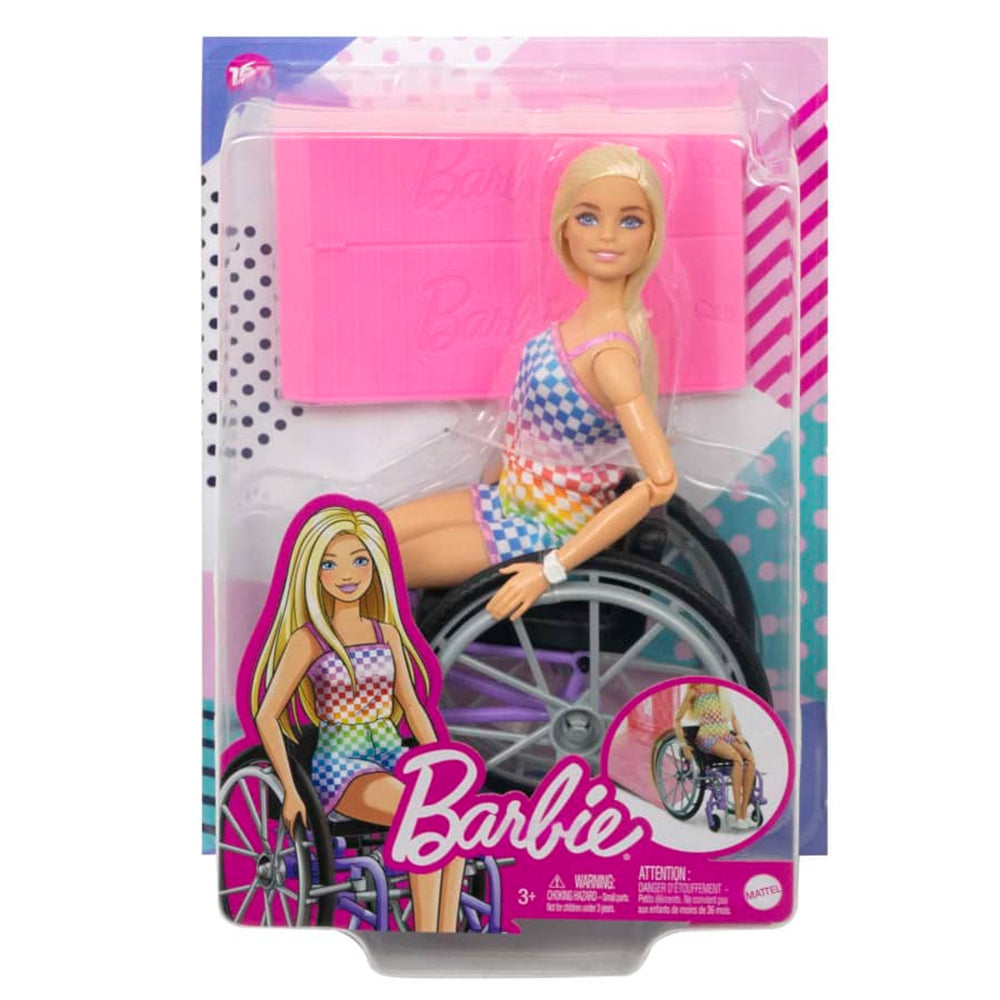 Barbie fashionista en silla de ruedas on sale