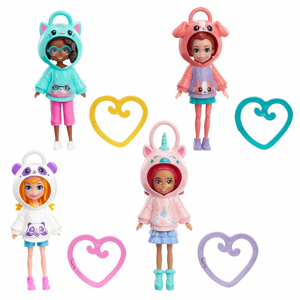 POLLY POCKET HOODIE AMIGOS MODELOS ALEATORIOS HKV98 Juguetibici eCommerce