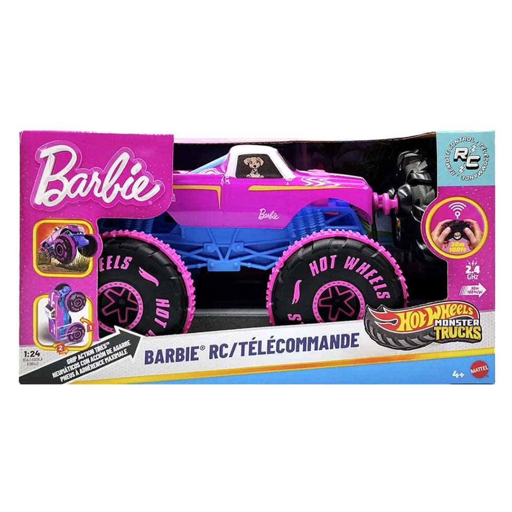 HW R/C Barbie 1:24 HRR20, vehículos a control remoto