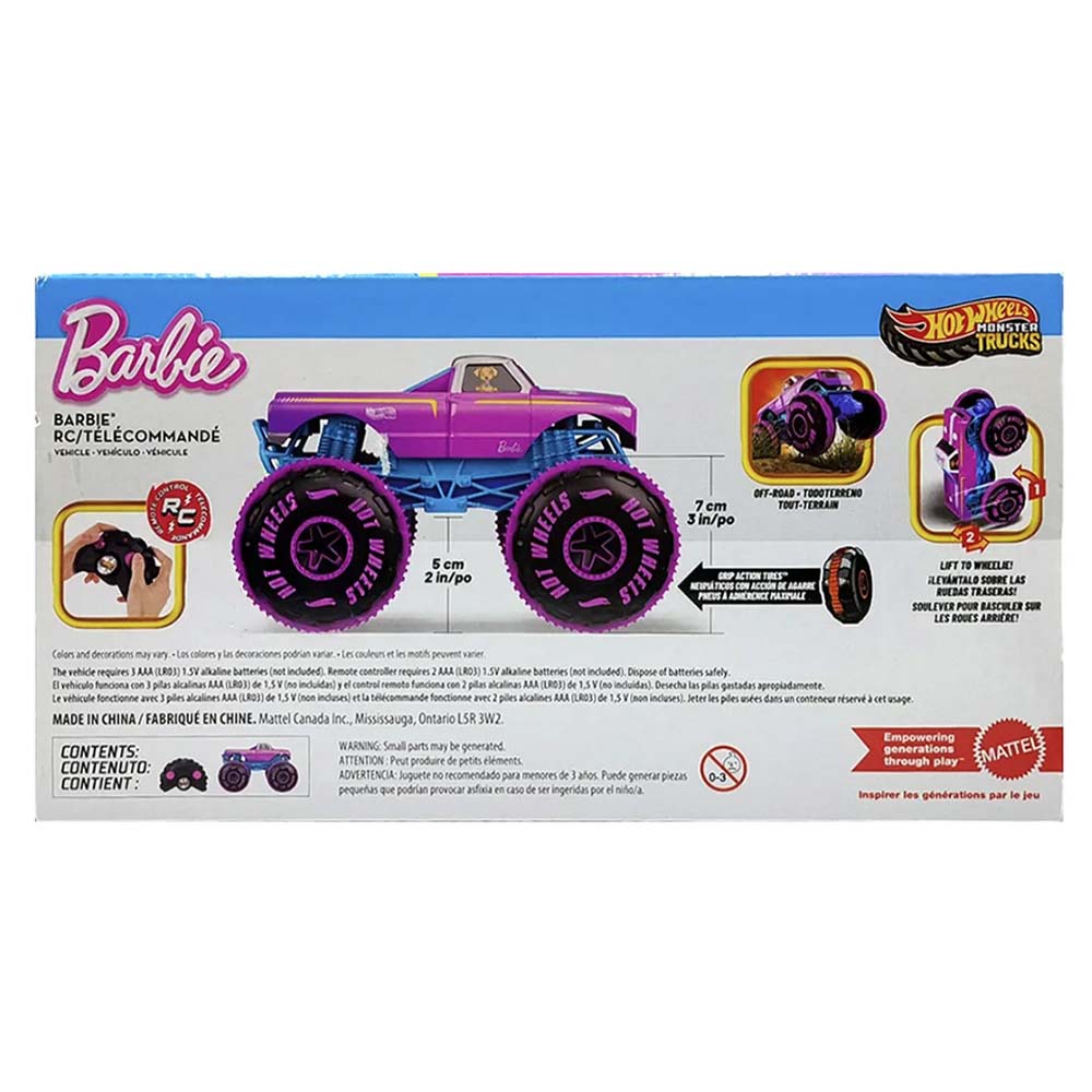 HW R/C Barbie 1:24 HRR20, vehículos a control remoto