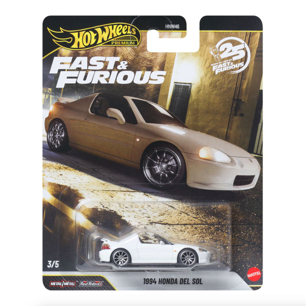 Hot Wheels Collector Auto Premium Fast & Furious Honda Del Sol HNW46