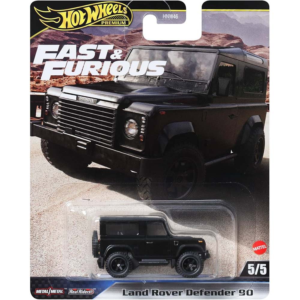 Hot Wheels Collector Auto Premium Fast & Furious Land Rover Defender 90 HNW46