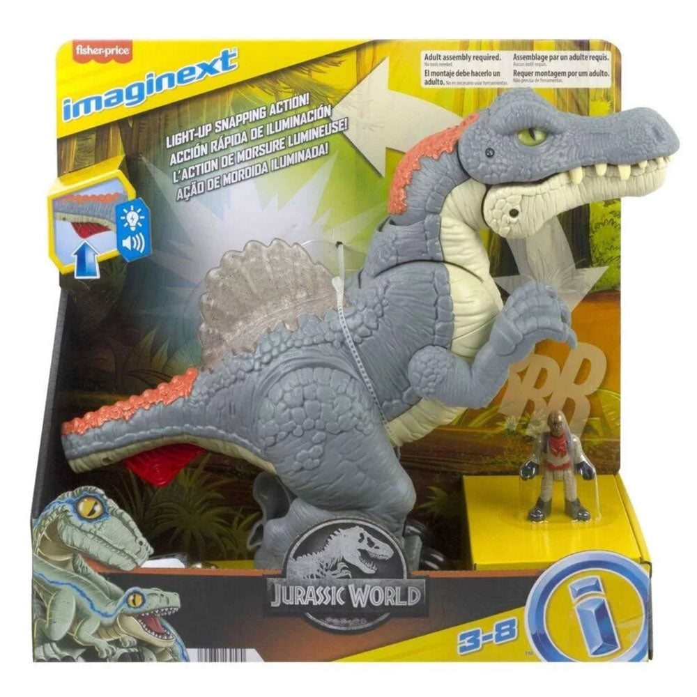 FP IMAGINEXT JURASSIC WORLD SPINOSAURUS MODO ATAQUE HML41 Juguetibici eCommerce