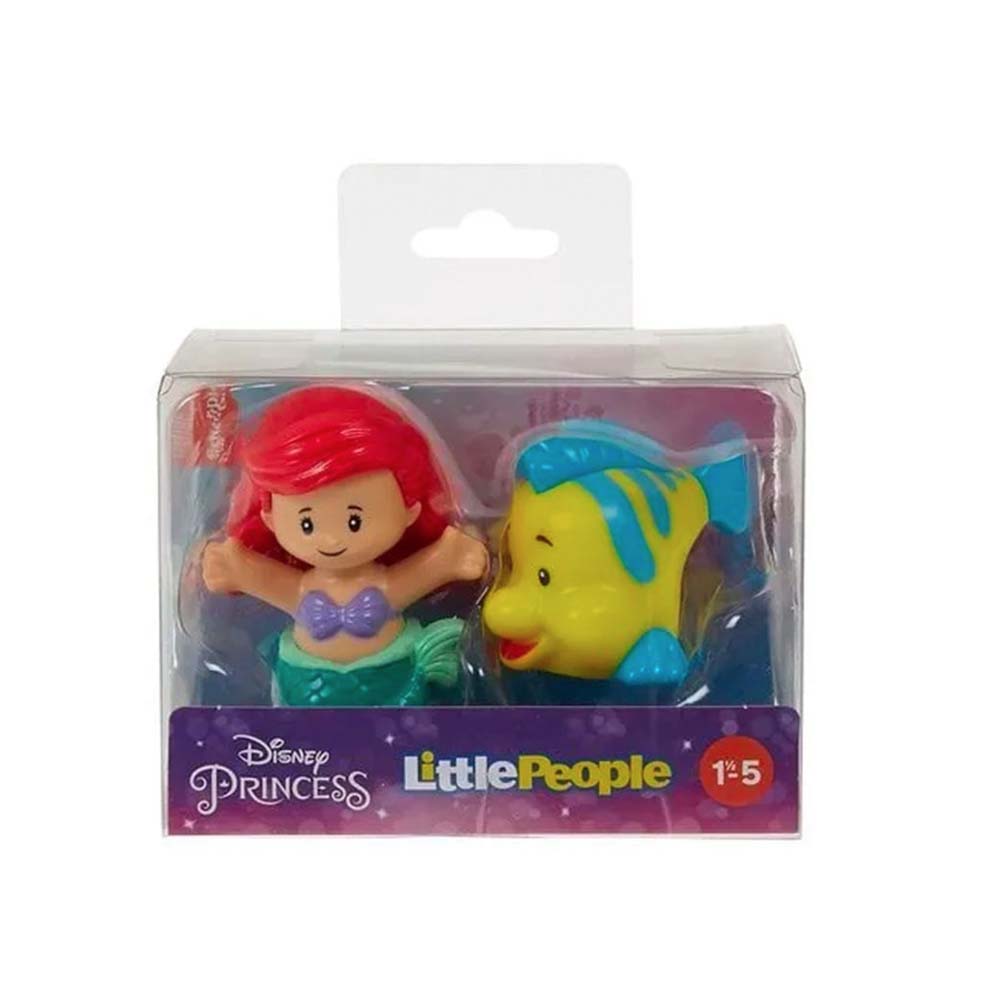 Fisher-Price Little People Princesas y sus Mejores Amigos Ariel HMX84 - Edad 2+