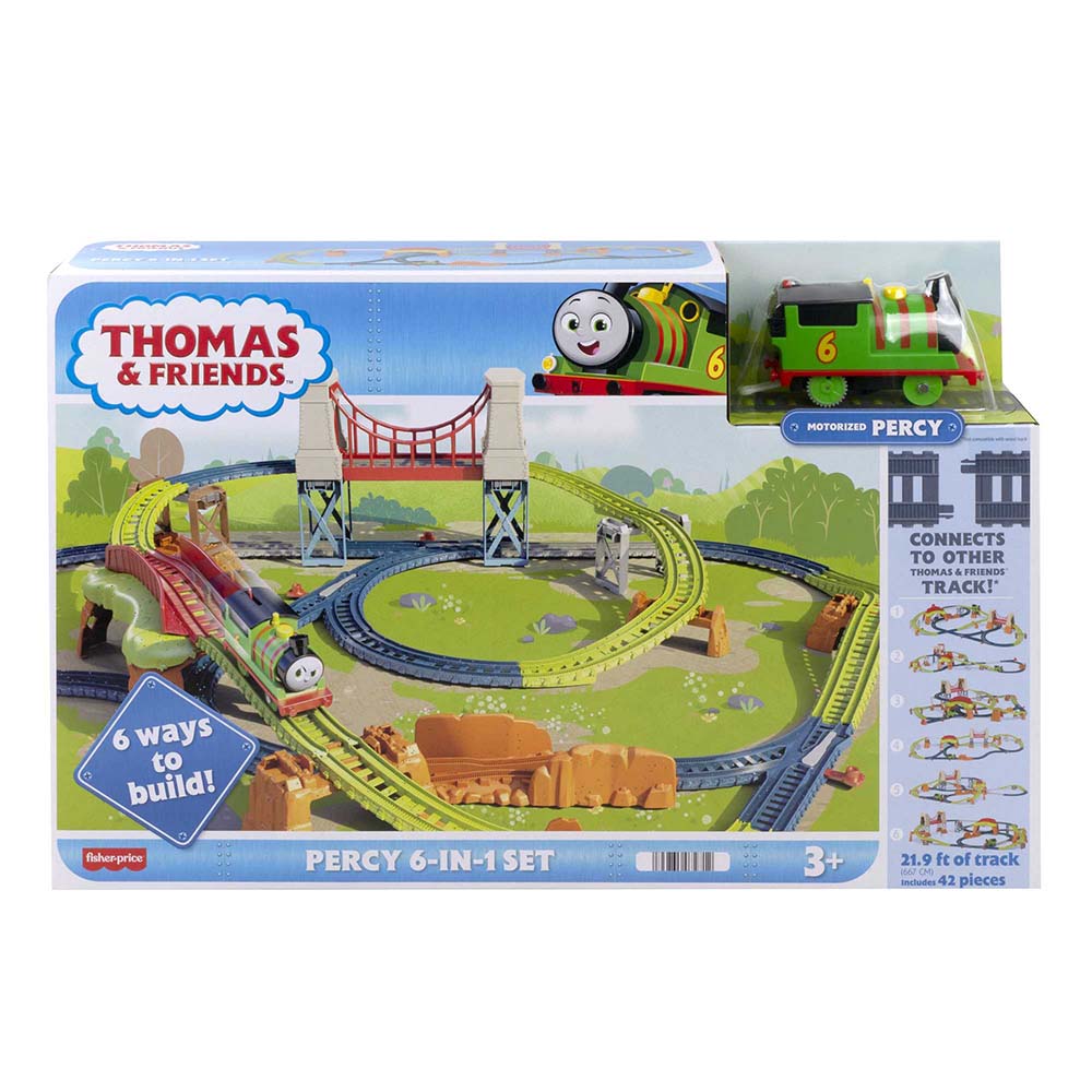 Fisher-Price Thomas Friends Percy 6-In-1 HHN26 – Juguetibici