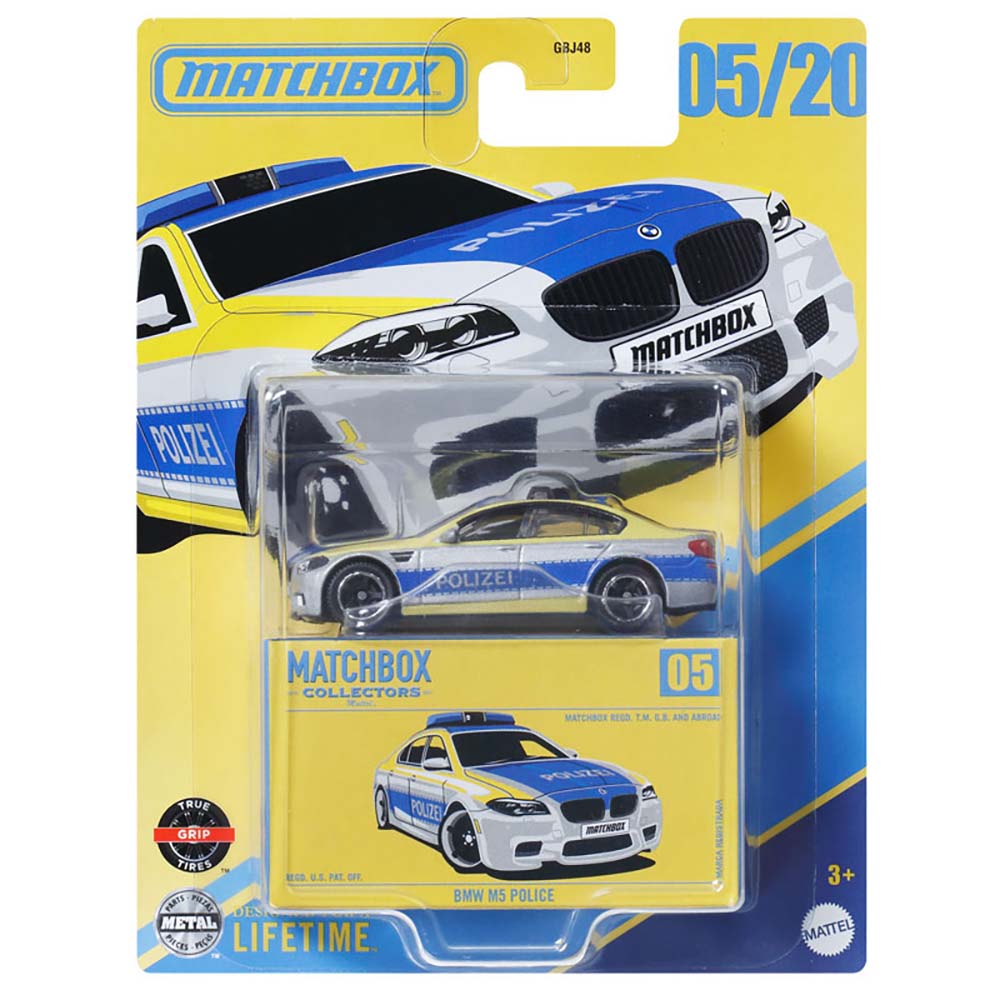 Matchbox Collectors BMW M5 Police GBJ48