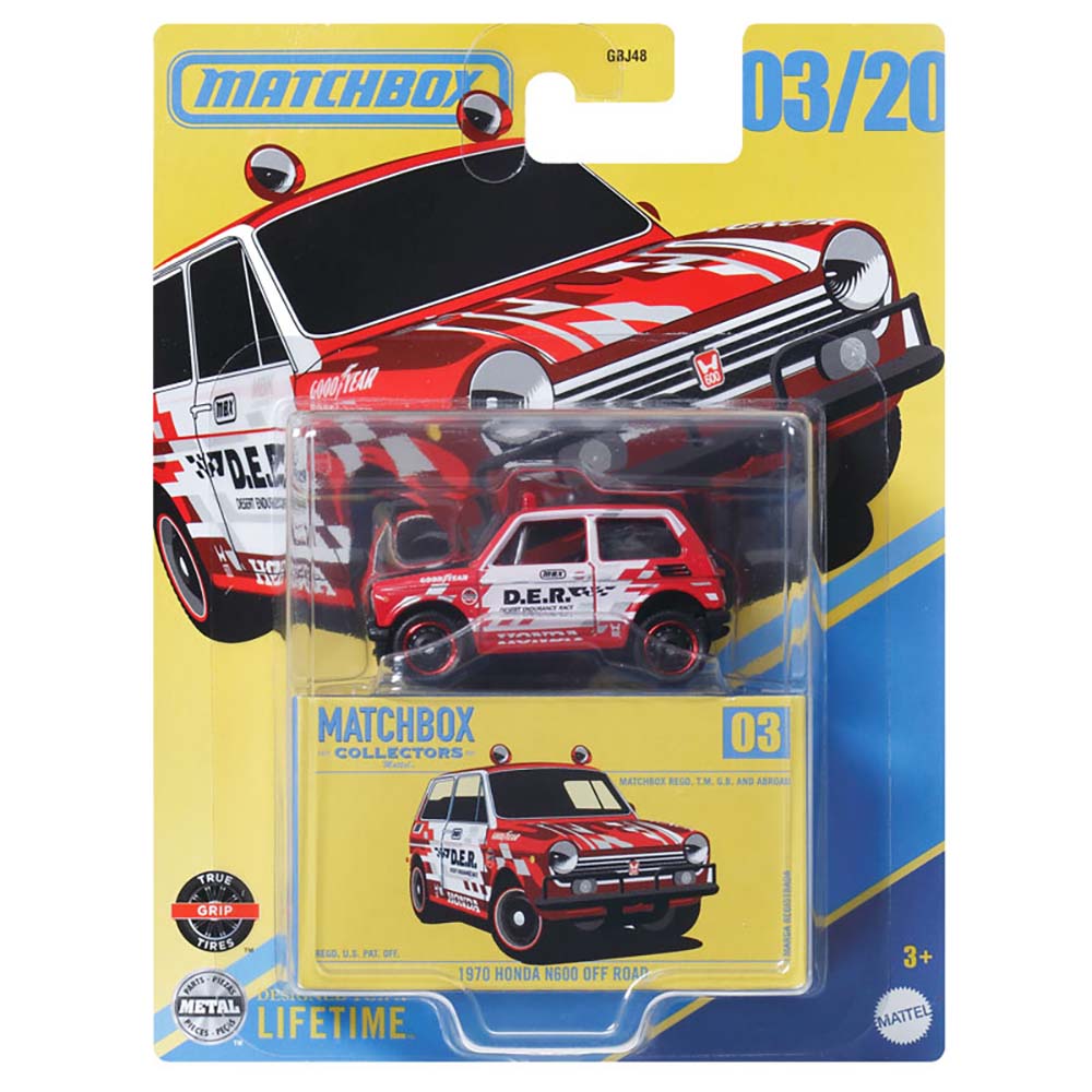 Matchbox Auto Básico Collector Honda N600 GBJ48